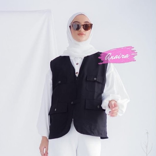 KANIS VEST PRIA WANITA TERBARU CASUAL ROMPI