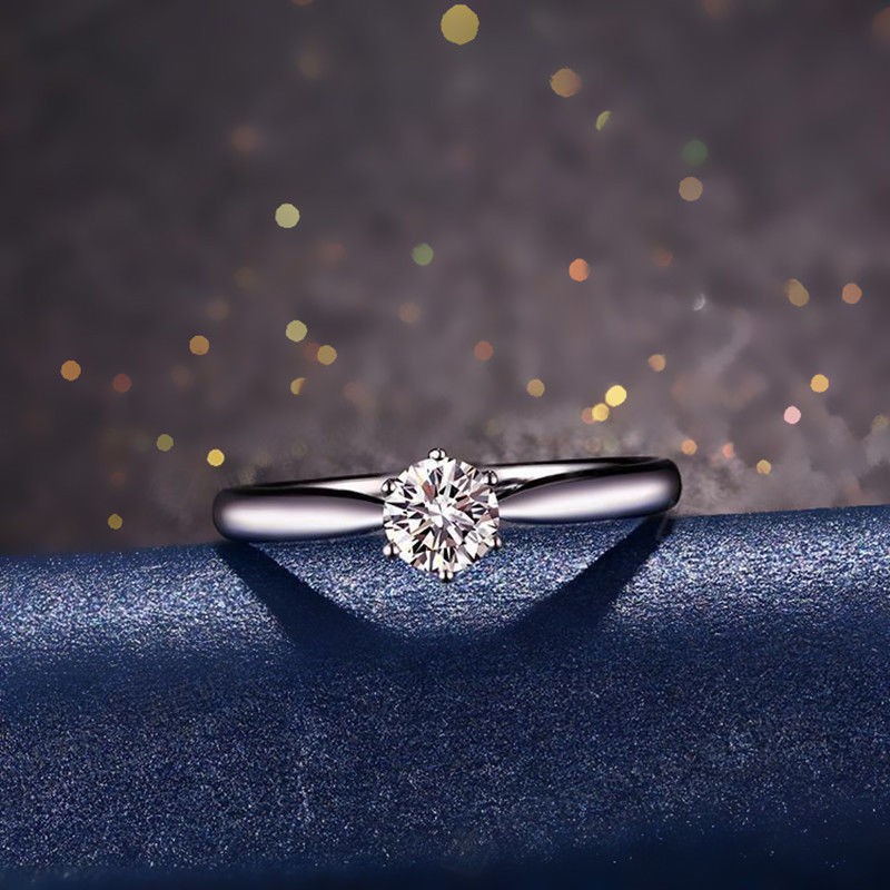 Cincin Sterling Silver 925 Dengan Cubic Zirconia Untuk Wanita