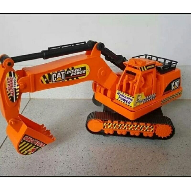 Mainan Mobil Kontruksi Escavator Ukuran Mini, Sedang, Besar / Mobil Beko- Beko Anak-anak