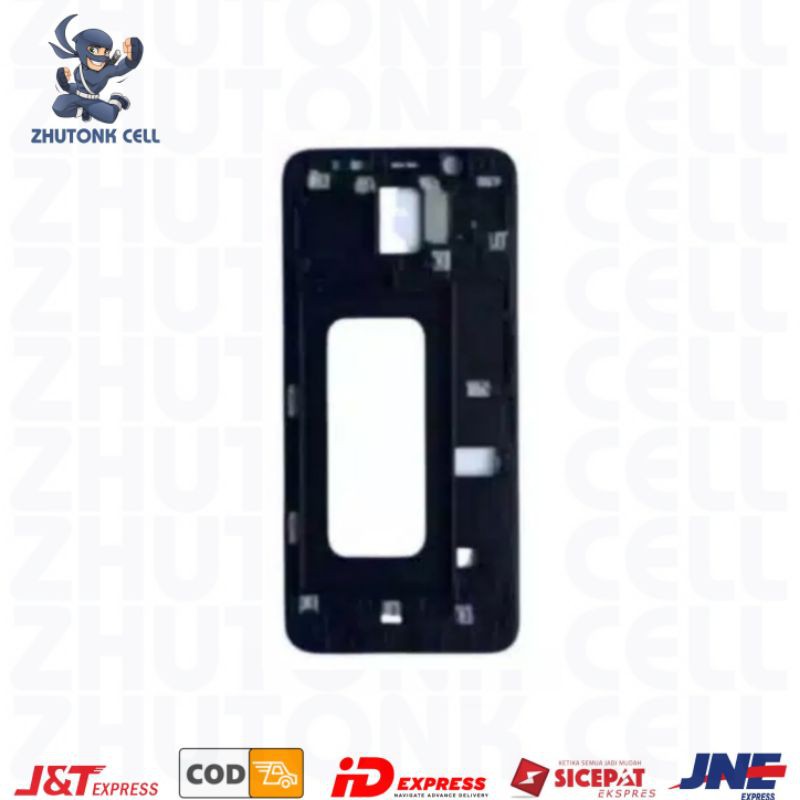 FRAME TULANG TENGAH TATAKAN LCD SAMSUNG GALAXY A6+ A6 PLUS ORIGINAL