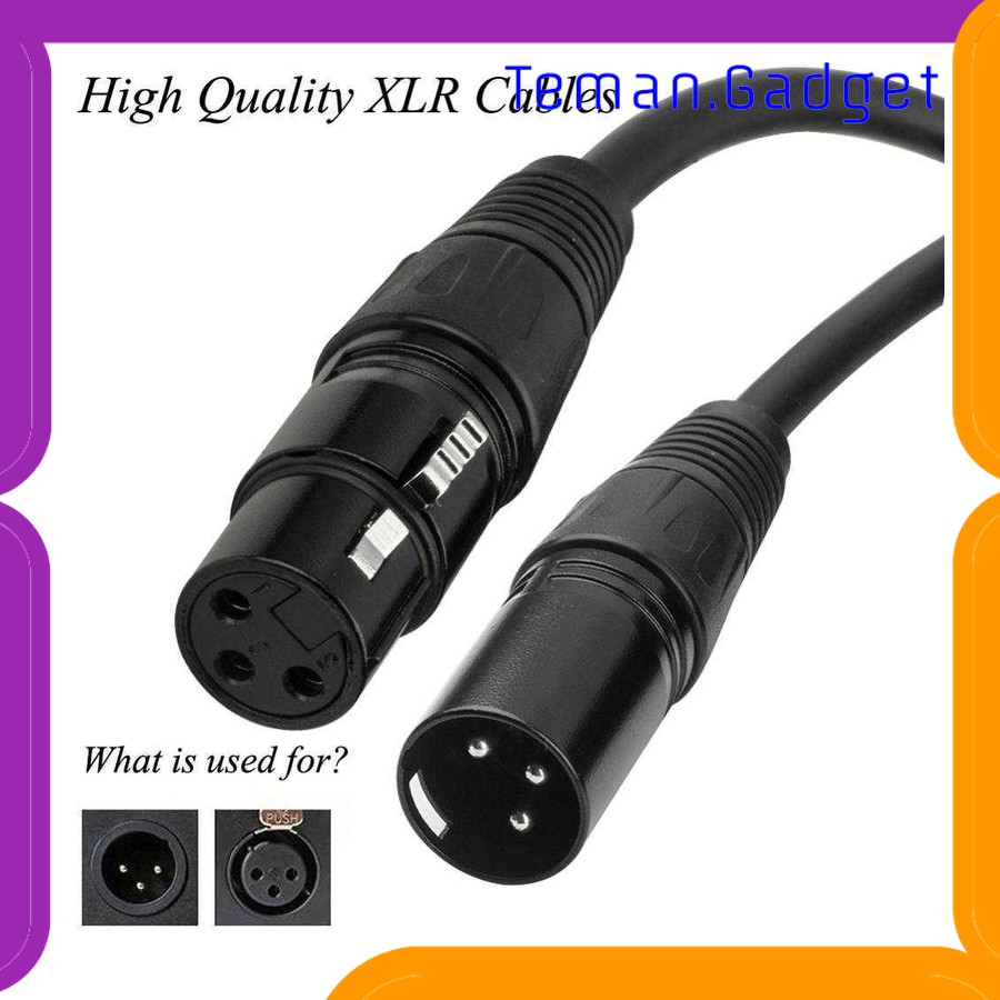 TG-AI121 BOCHARA KABEL XLR M/F OFC MICROPHONE KARAOKE SHIELDED - BOF30