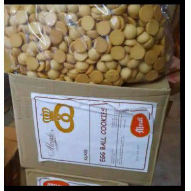 

Egg Drop @250gr Egg Ball Cookies / Eggdrop/ Eggball @250gram Kue Lebaran