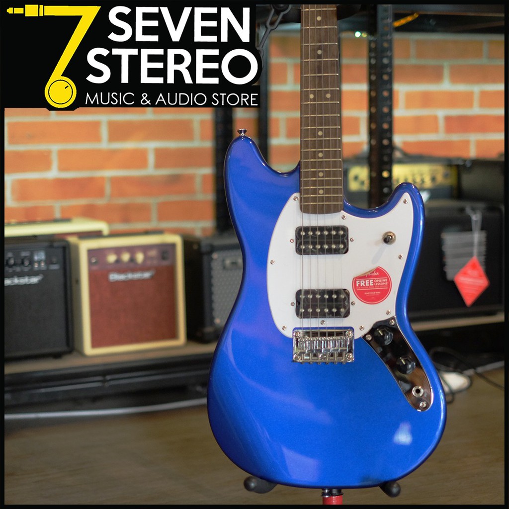 Squier Bullet Series Mustang HH Imperial Blue