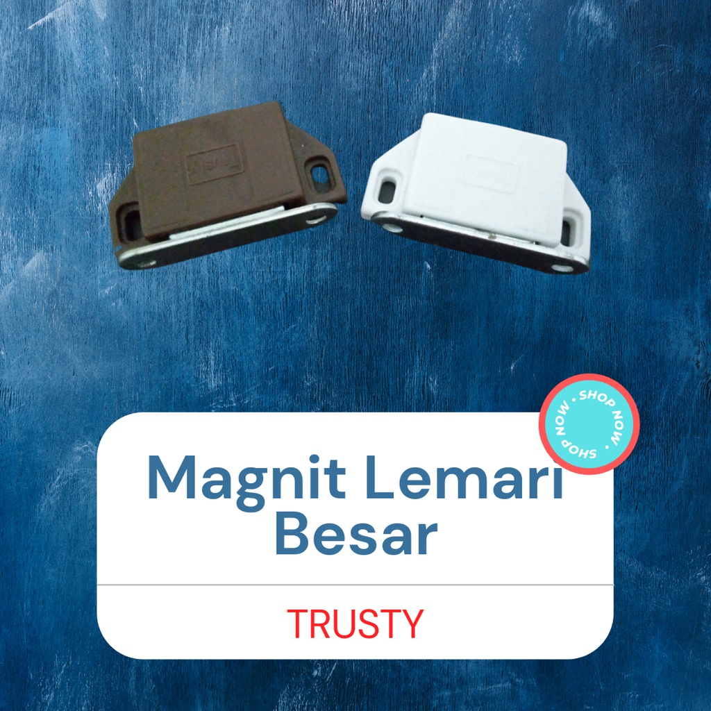 Magnet Lemari Magnit lemari Magnet Pintu Magnit Pintu Brown White Trusty