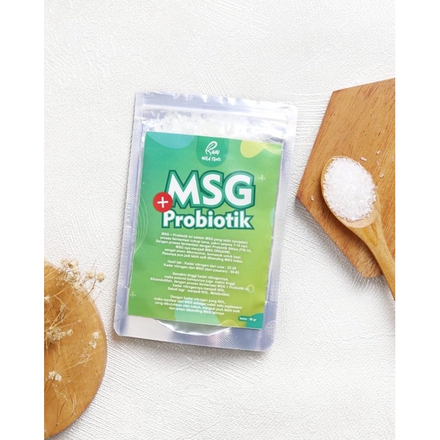 

msg probiotik tanpa gula garam alami nol nitrogen