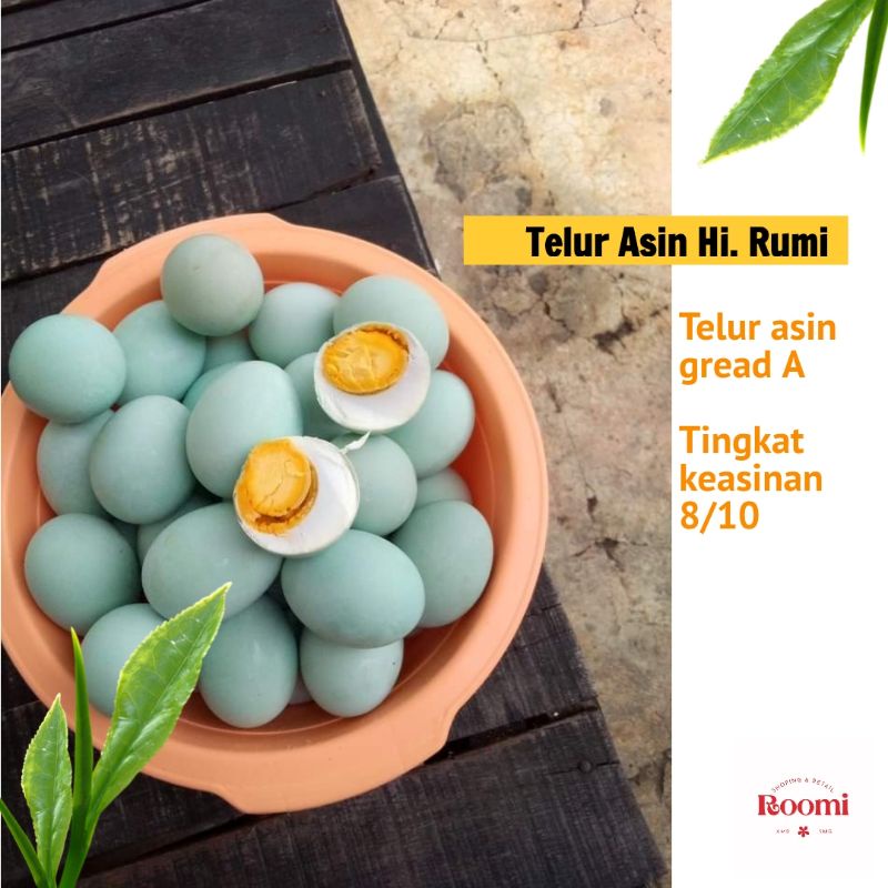 

Telur Asin Masir, Kualitas Super, isi 10pcs