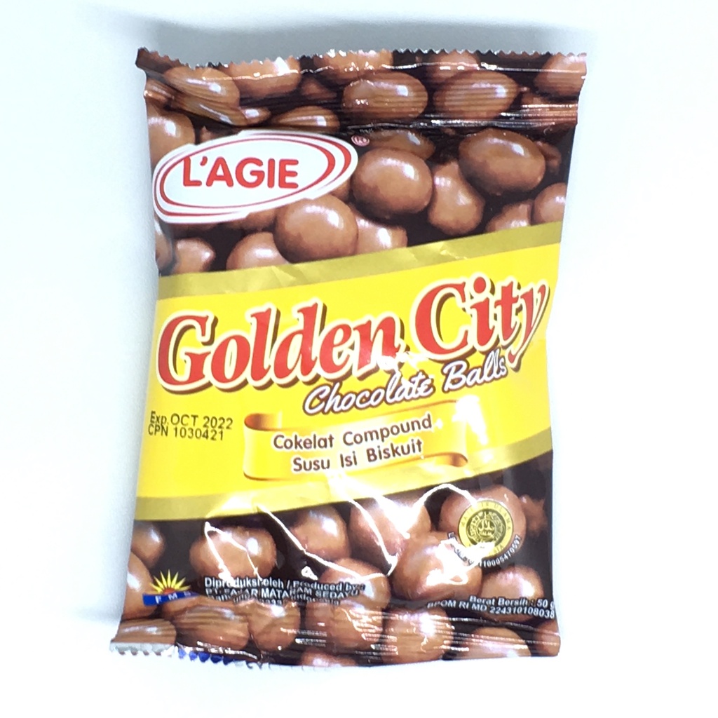 

Lagie Golden City Balls 6 Sachet Kemasan 50gr