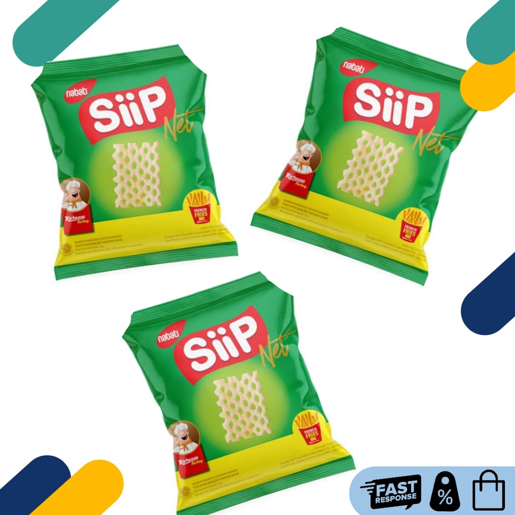 Nabati Siip Net French Fries Richeese Factory