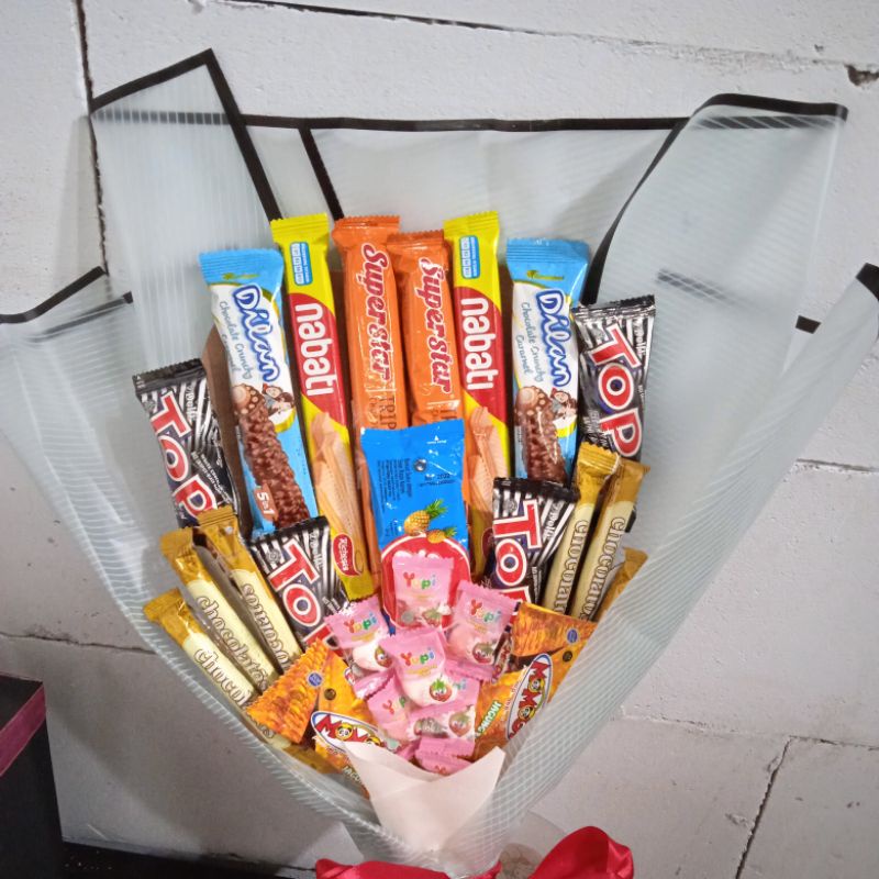 

kado bouquet snack size L