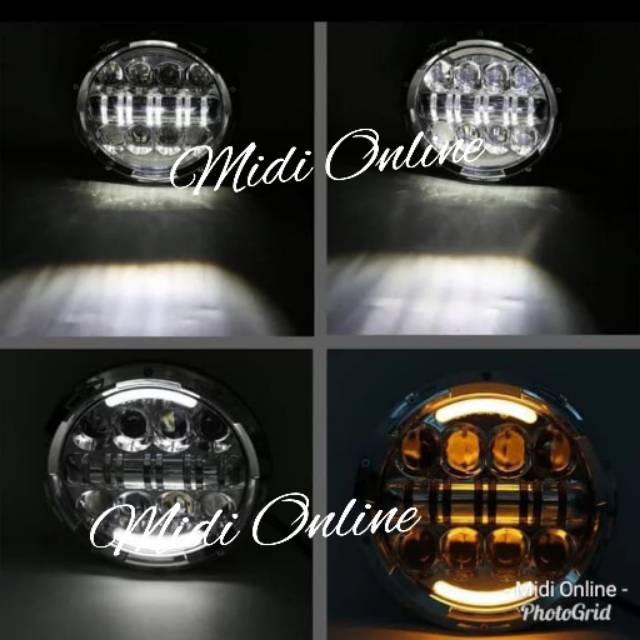 New Daymaker Spider 8 Mata - Daymaker 7Inch - Daymaker Projector Half Ring