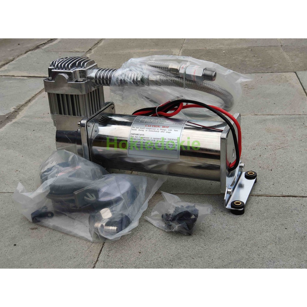 Motor Compressor Air Suspension Telolet  450CC Max 200 PSI 12v 24v