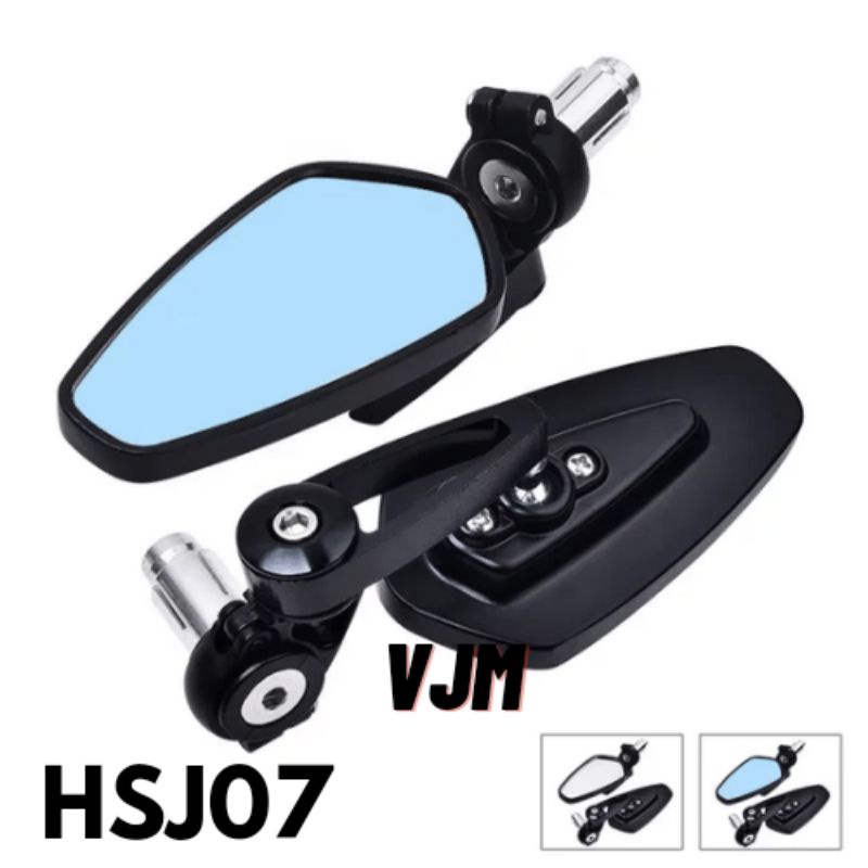 Spion Jalu Spion Bar End Oval Universal Nmax,Aerox,Pcx,Vario,Beat,Mio,Vespa,W175,Xabre,Vixion Dll