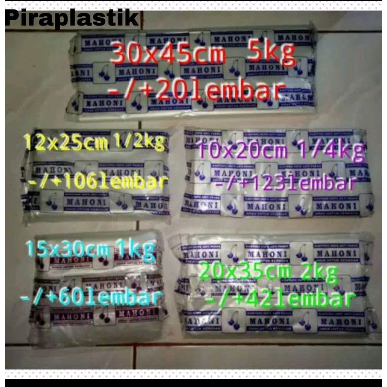 Plastik kuah Anti panas merk MAHONI