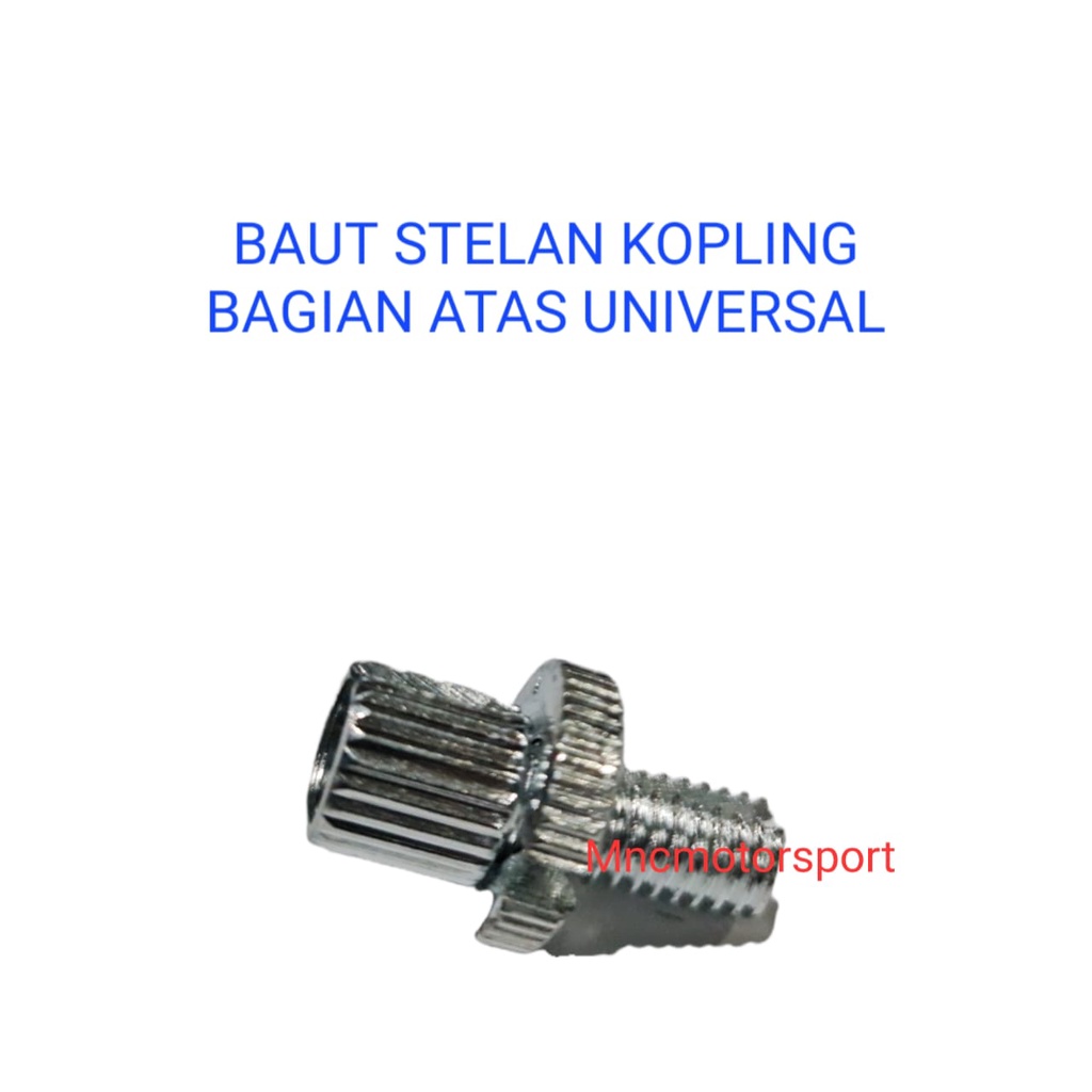 BAUT MUR CHROME STELAN KABEL KOPLING ATAS UNIVERSAL GL 100 PRO CB TIGER