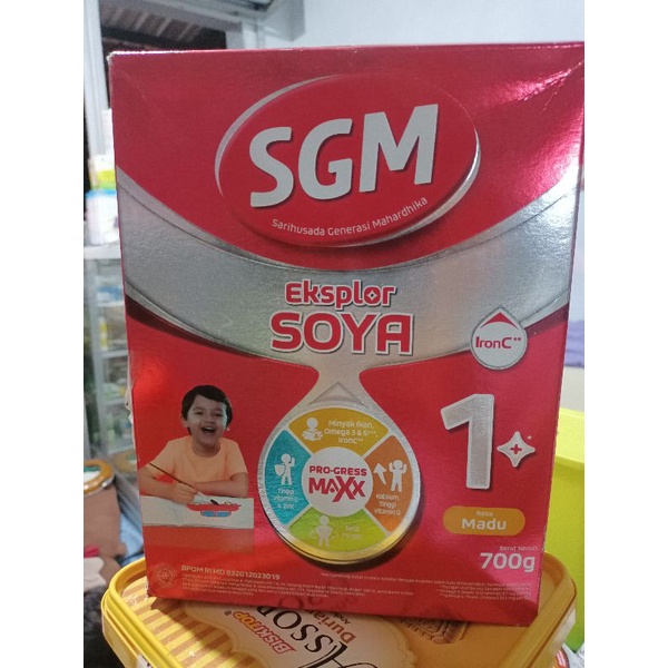 SGM soya 1 plus rasa madu 700g