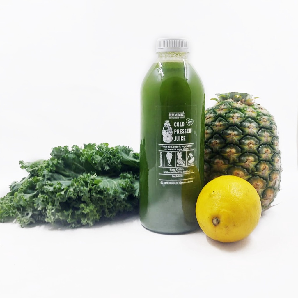 

Cold Pressed Juice Kale kemasan 1L