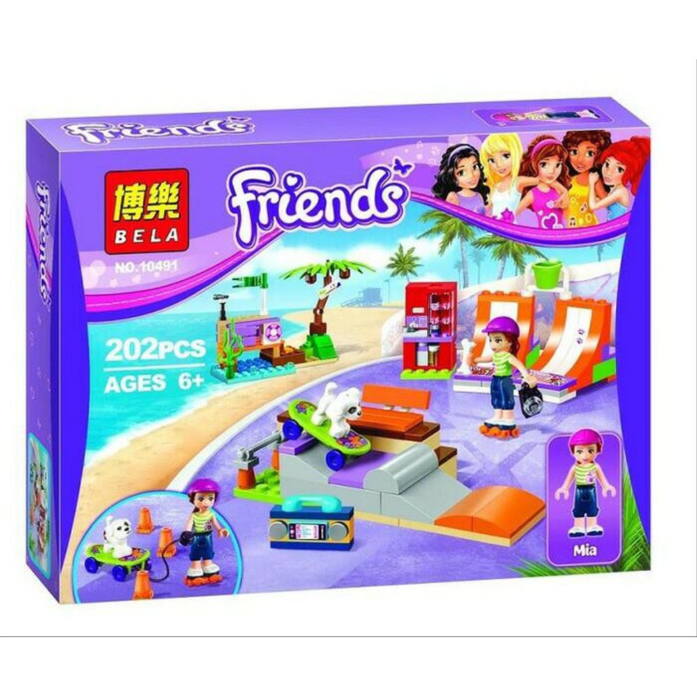 BELA FRIENDS 10491 HEARTLAKE SKATE PARK