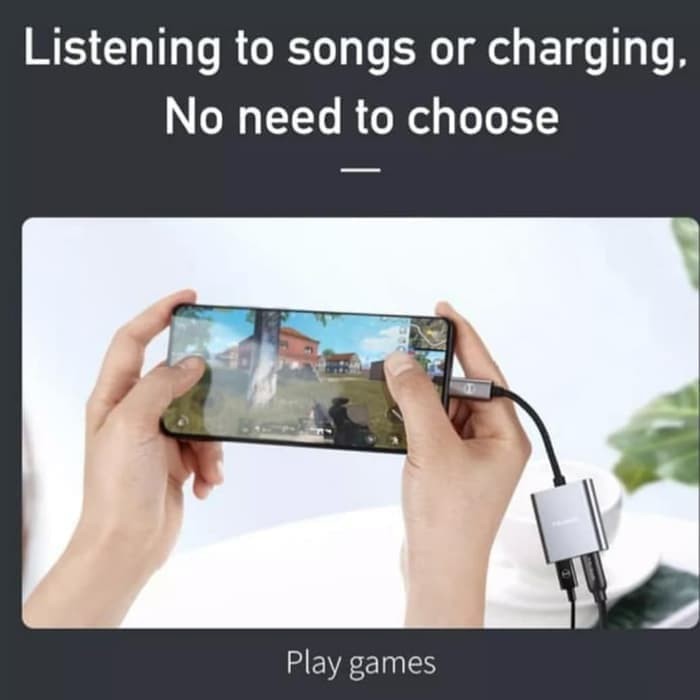 MCDODO CA-7550 AUDIO ADAPTER TYPE C TO TYPE C CHARGING + AUDIO + CALL