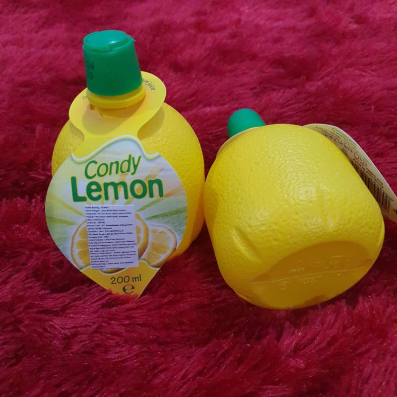 Jual CONDY LEMON 200ML (SAUS BUAH RASA LEMON) | Shopee Indonesia