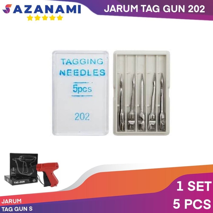 

5PCS TAGGING NEEDLES 202 REFILL TAG GUN S JARUM MESIN TAG GUN JARUM