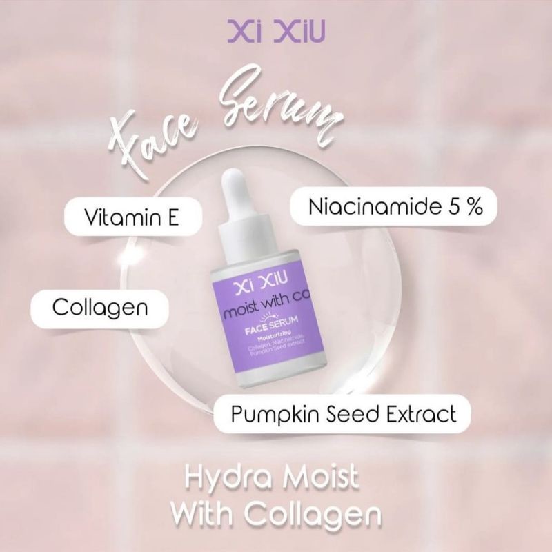 ⭐BAGUS⭐ XI XIU Hydra Moist / Brightening / Acne Fight Skincare | Perawatan Kulit Berjerawat Serum Day Cream Night Cream