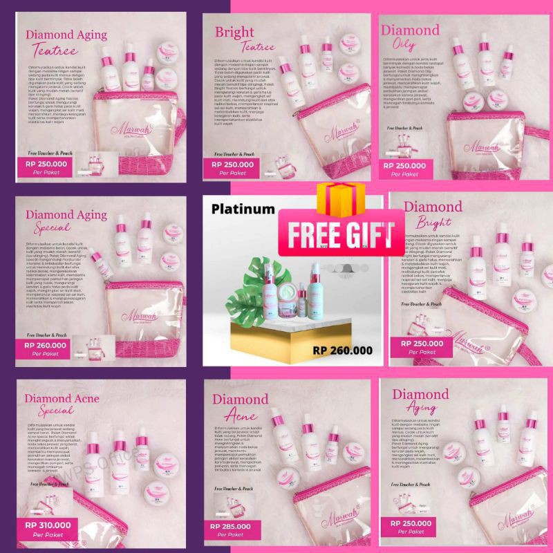 MARWAH SKINCARE / CREAM JERWAT / CREAM GLOWING