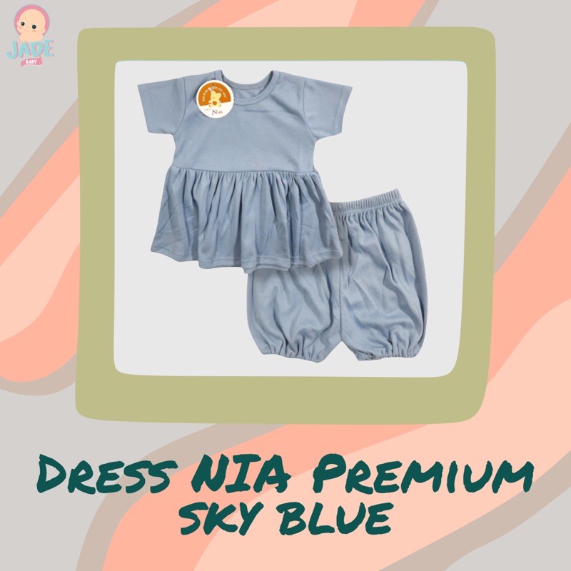 DRESS NIA PREMIUM / DRESS BAYI NIA PREMIUM / BAJU BAYI NIA PREMIUM MURAH