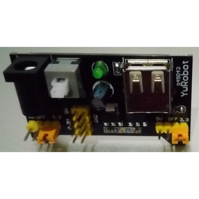 HQ MB102 Solderless Breadboard Power Supply Module 3.3V or 5V