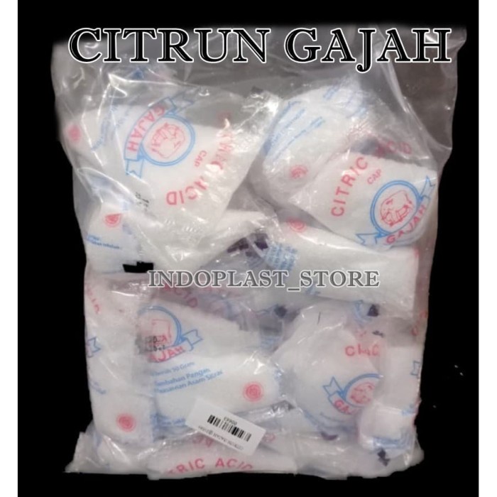 

NEW Citrun Cap Gajah Citrid Acid 50gram