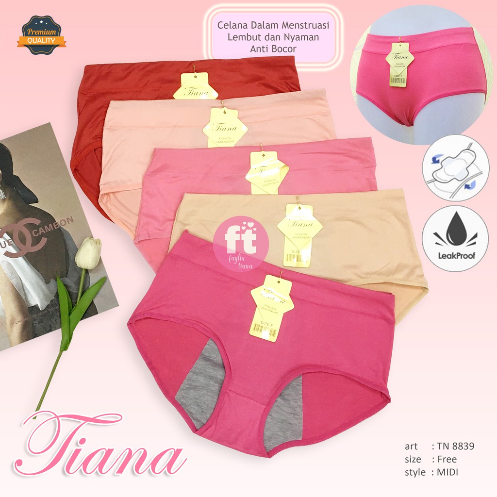 TIANA | Celana Dalam Menstruasi / CD Mens / Anti Tembus / Anti Bocor / art TN 8839