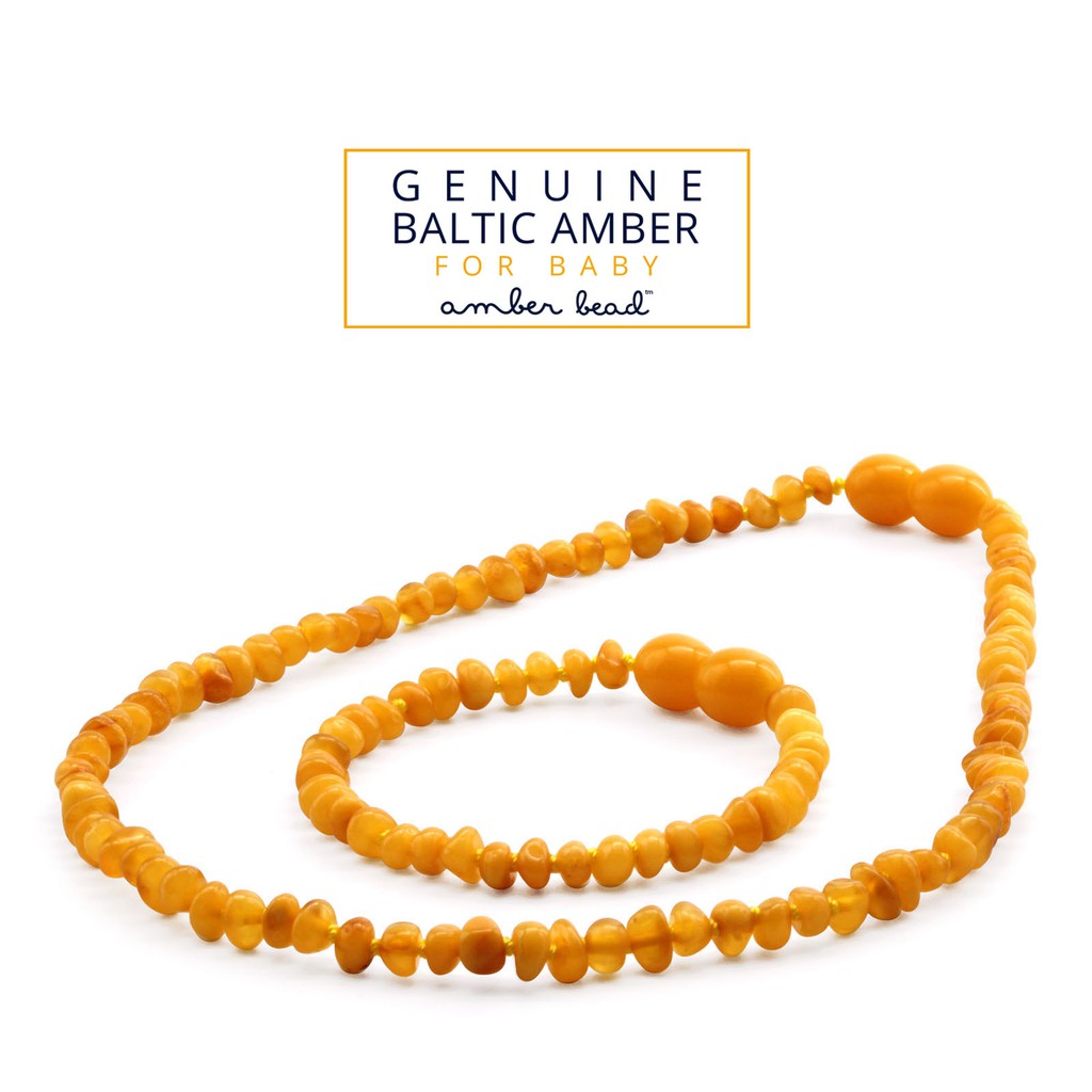 AMBER BEAD XB43MO Set amber tumbuh gigi bayi Shopee  