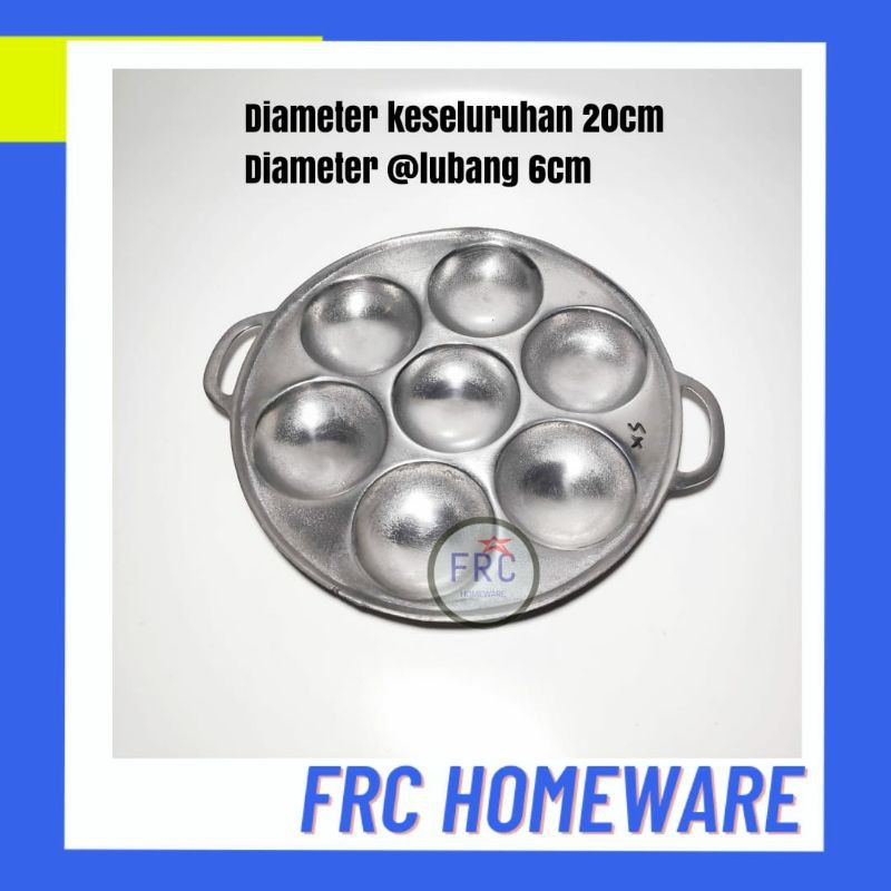 [READYYY] loyang kue lumpur 7 lubang - cetakan cilor - loyang cilor - cetakan kue lumpur - cetakan