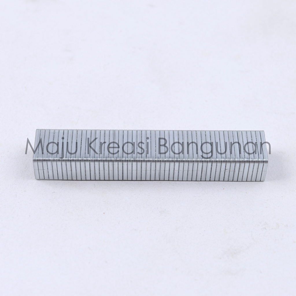Isi Ulang Staple Gun 8mm 1000pcs Refill Pistol Tembak Staples Stapler Jok Kulit Hekter Heckter Tacker York 1000 Buah Pcs