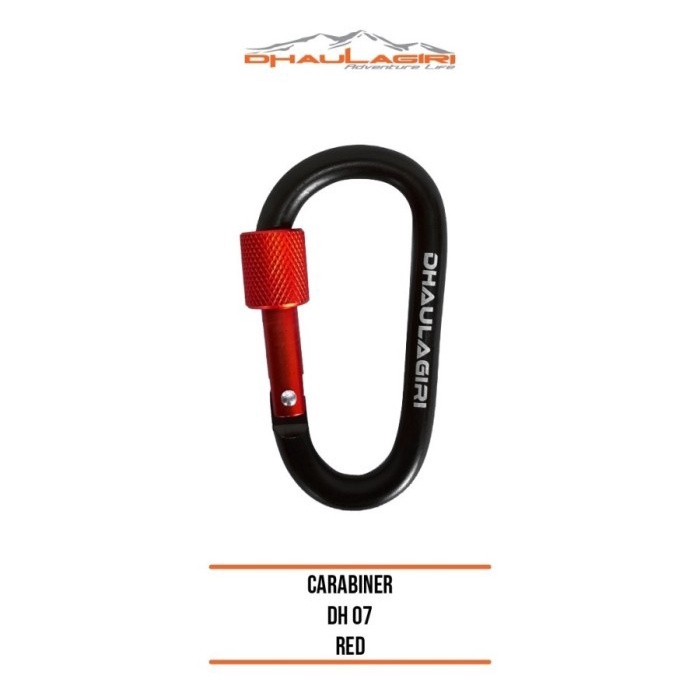 Carabiner Ulir DH 07 Karabiner Aluminium Alloy Gantungan Outdoor