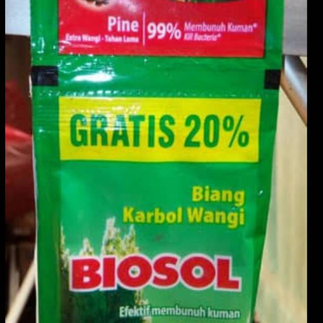 KARBOL BIOSOL, SEDUS  6 PACK