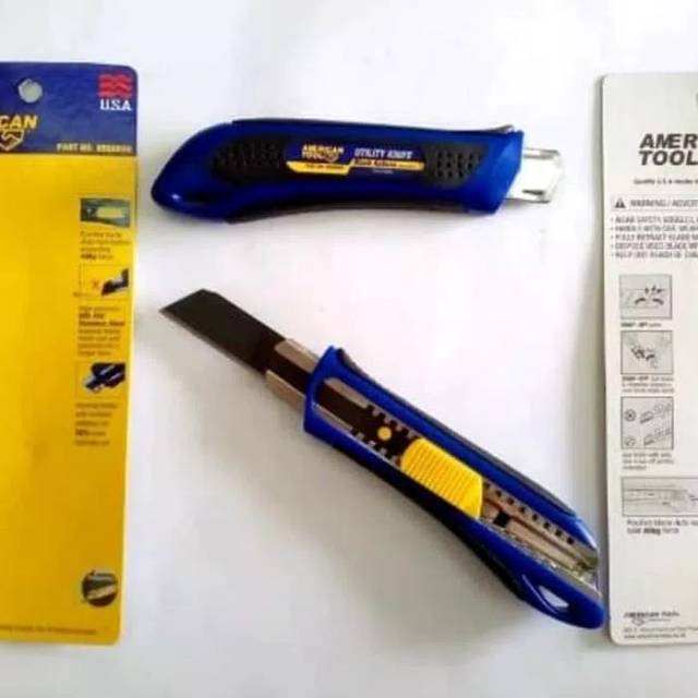 

Pisau Cutter Tajam dan Awet American Tool