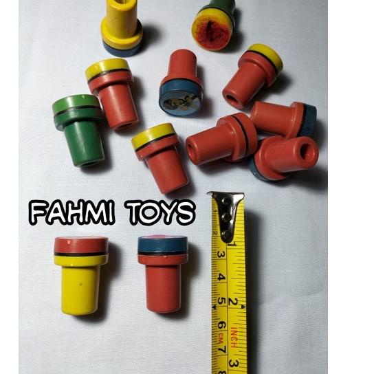 

드 100 pcs STAMPLE MAINAN / stempel / cap mainan New