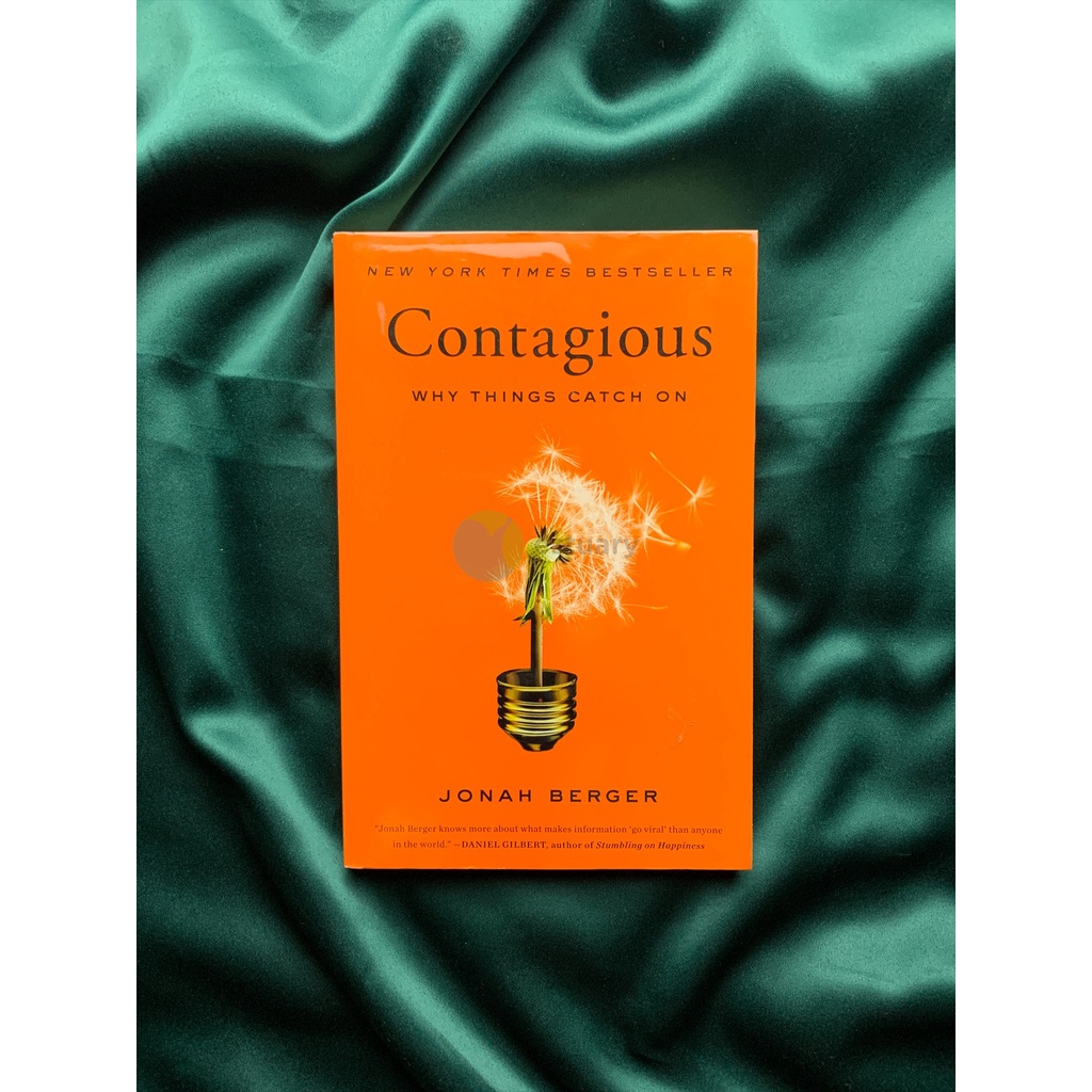 Jual Preloved Novel Buku Contagious Why Things Catch On Jonah Berger Indonesia Shopee Indonesia