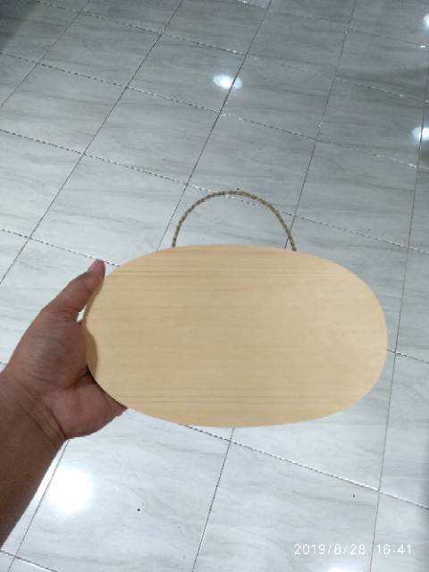 Talenan Kayu Tali Aneka Model / Talenan Lukis / Wooden Cutting Board