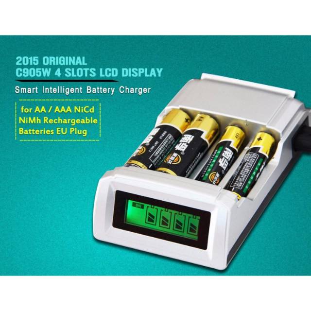 Charger Baterai AA - AAA Taffware C905W