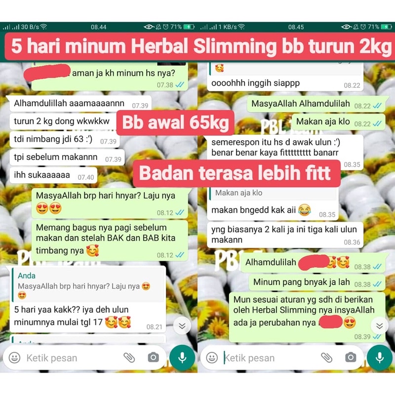 Herbal slimming hs