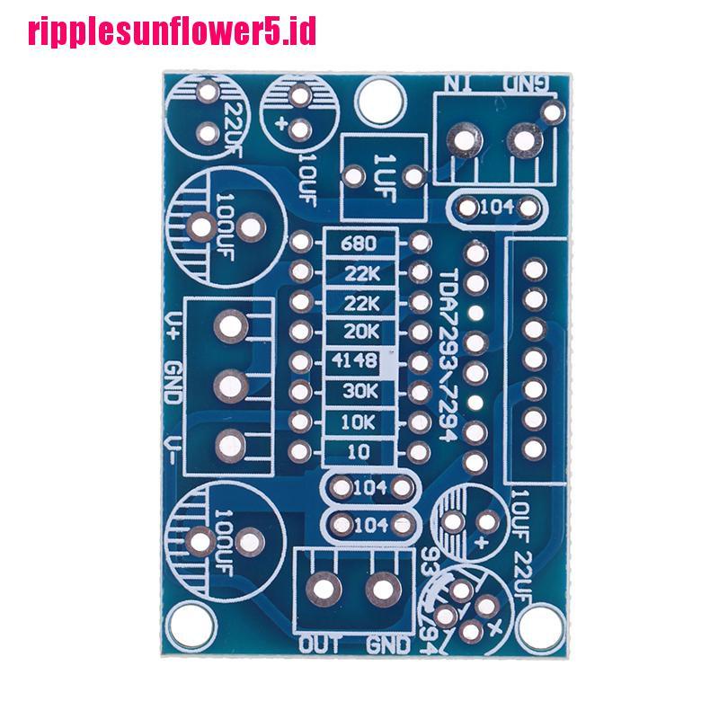 3pcs Papan Sirkuit PCB Bare Amplifier Mono Channel TDA7293