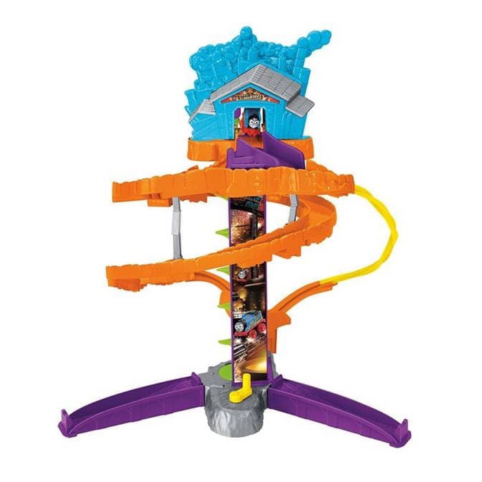 Diecast Hotwheels - Diecast Set - Diecast Thomas And Friends Thomas Minis - Steelworks Stunt Set