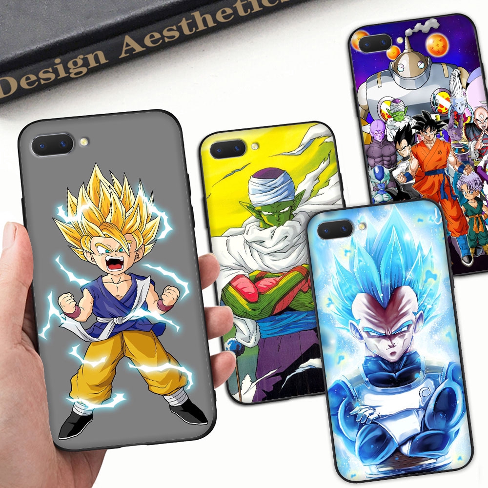 Soft Case Desain Yu72 Dragon Ball Z Warna Hitam Untuk Realme X Lite X2 Xt C11 C12 C15 Shopee Indonesia