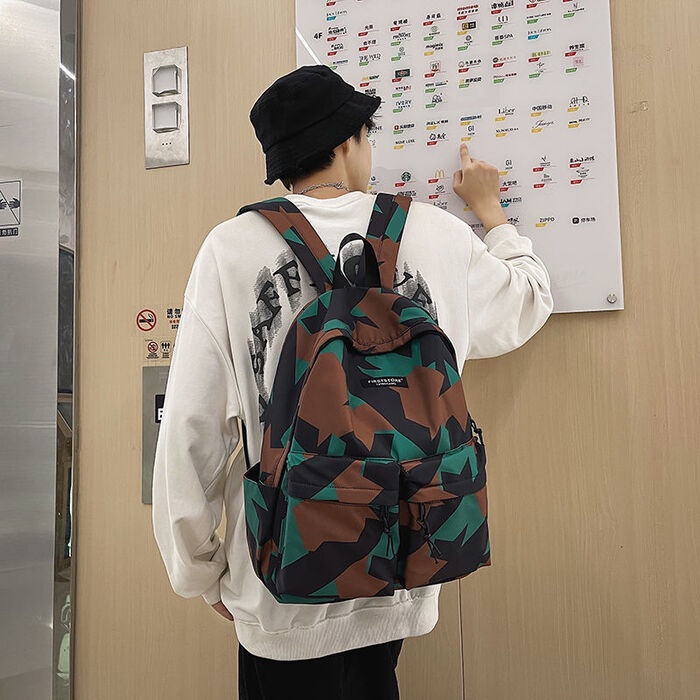 RYX - Army Triad Tas Backpack Ransel Fashion Casual - Ori Import