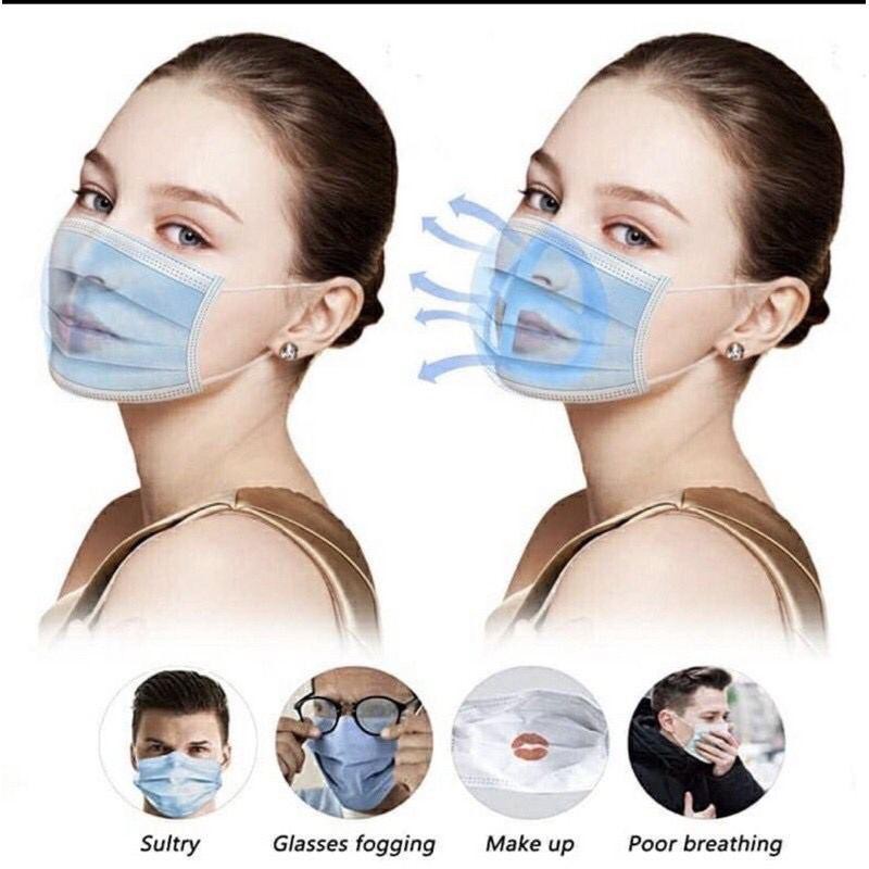 Penyangga masker 3D / Bracket masker 3D / Braket masker / Dudukan masker LENTUR