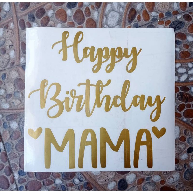 

Sticker Ballon ukuran 20x20 cm