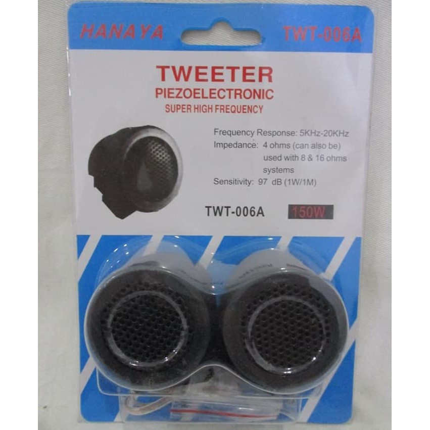 Tweeter Twiter HANAYA TWT-006A Super High Frequency 150 Watt