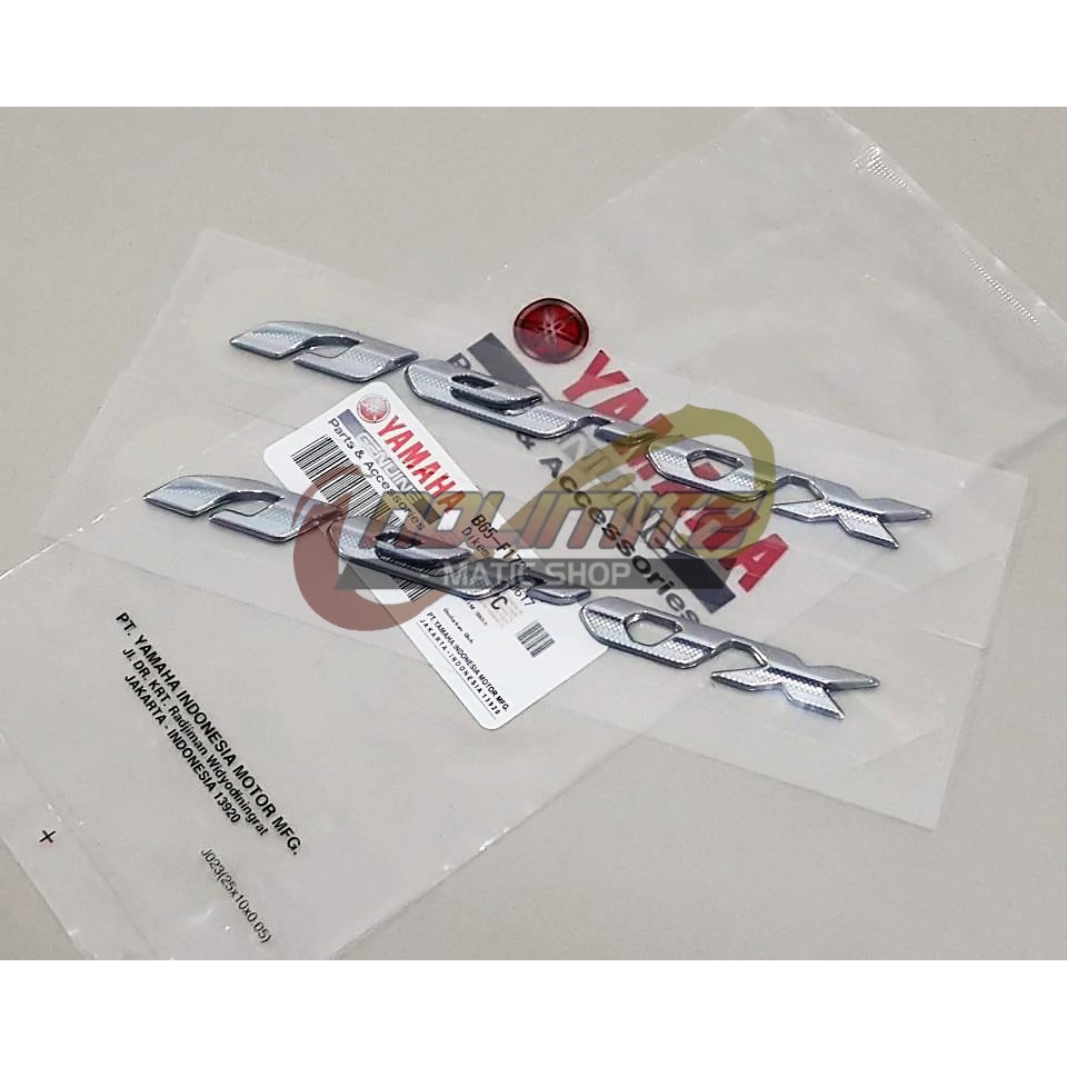 Emblem Logo 3D Timbul Ori Genuine Parts Aerox