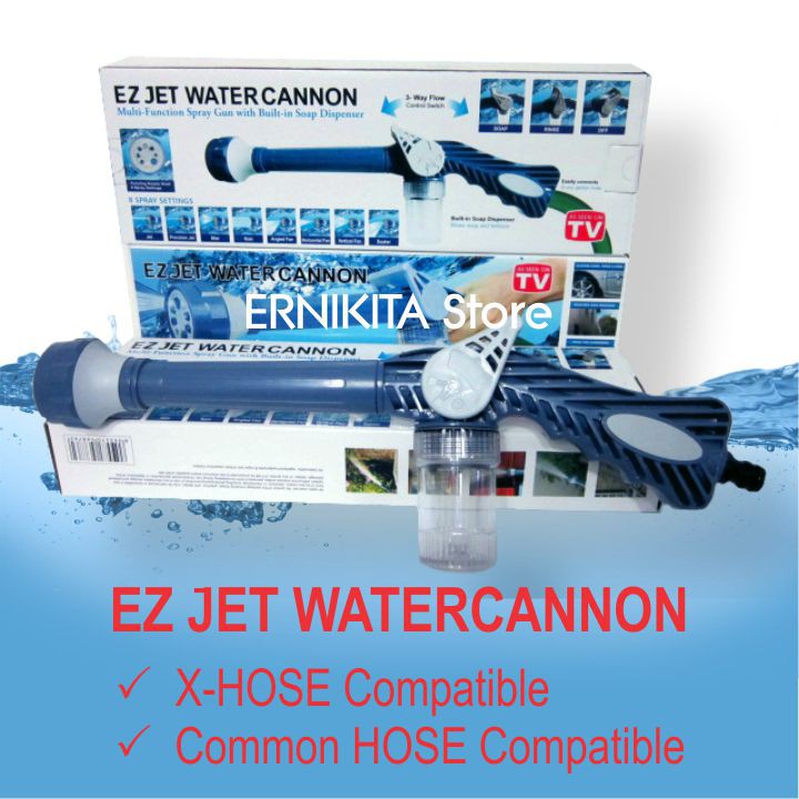 EZ JET SPRAYER WATER CANON - Spray Gun Multiguna dengan Dispenser Sabun